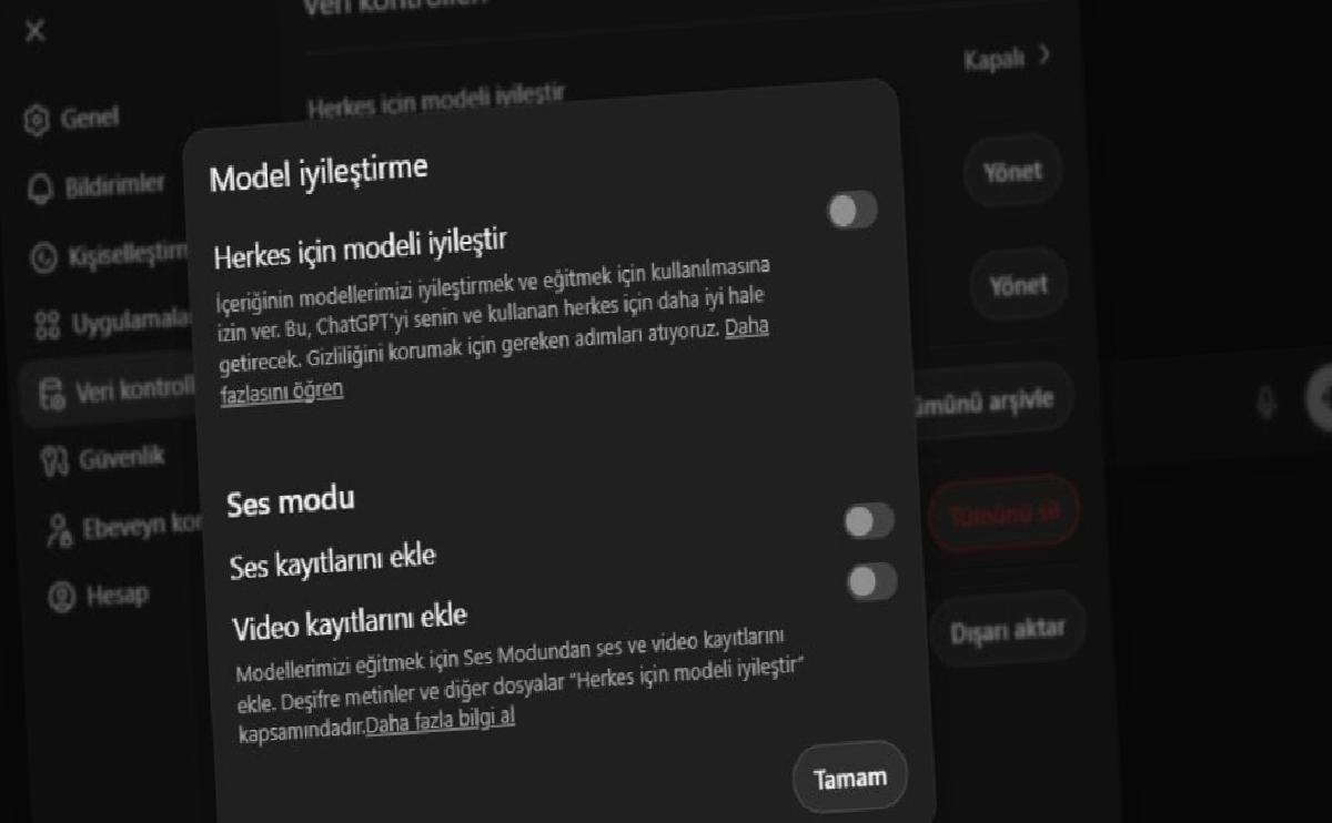 ChatGPT Güvenlik Rehberi: Kişisel Verileri Korumak İçin En Önemli 4 Adım