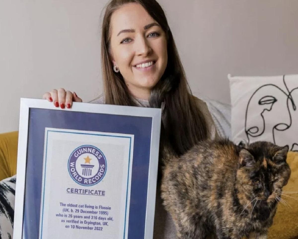 Guinessin Yaşayan En Yaşlı Kedisi: Flossie Hakkında Yeni Bilgiler