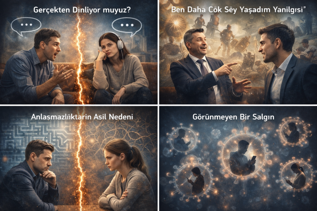 Dinliyoruz Ama Anlamıyoruz: Görünmeyen Bir Salgın Olarak İletişimsizlik