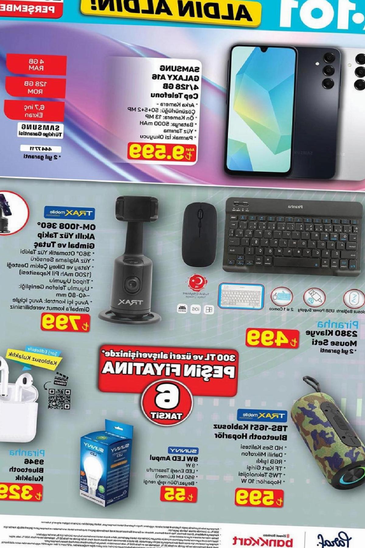 A101 Bu Hafta Türkiyede Peynir Ekmek Gibi Satan Samsung Galaxy A16’yi Satışa Sunuyor