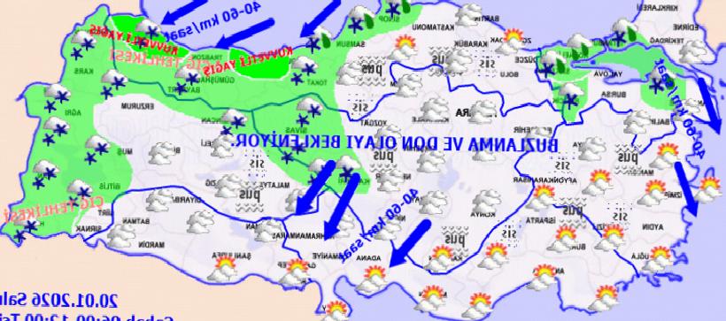 İstanbul’da Kar Fırtınası: Yoğun Yağış Uyarısı Meteoroloji’den!