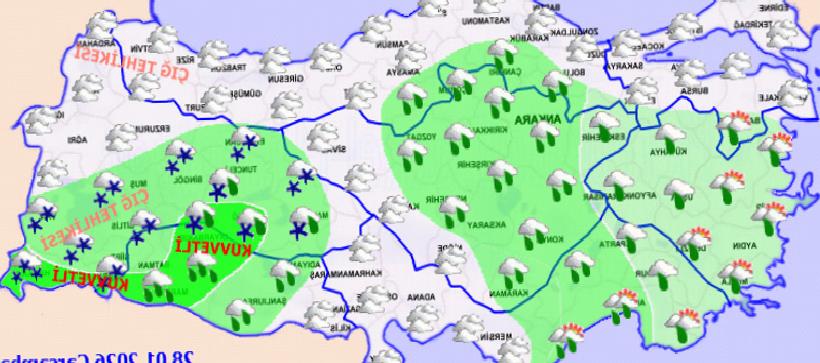 Yurtta Yağış Alarmı: Kuvvetli Rüzgar ve Kar Uyarısı Hakkında Bilinmesi Gerekenler