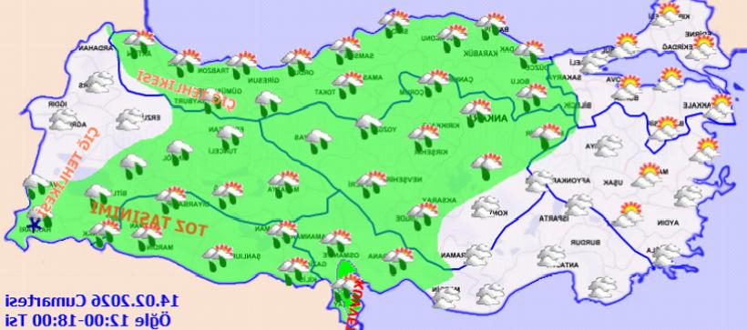 Meteoroloji Duyurdu: Dört Bölgede Kuvvetli Yağış Başlıyor