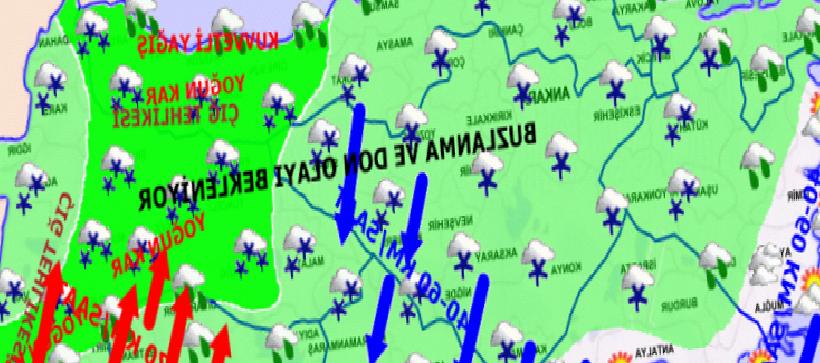 Meteoroloji Uyarısı: Kar ve Kuvvetli Yağış Tüm Yurdu Sarmalayacak
