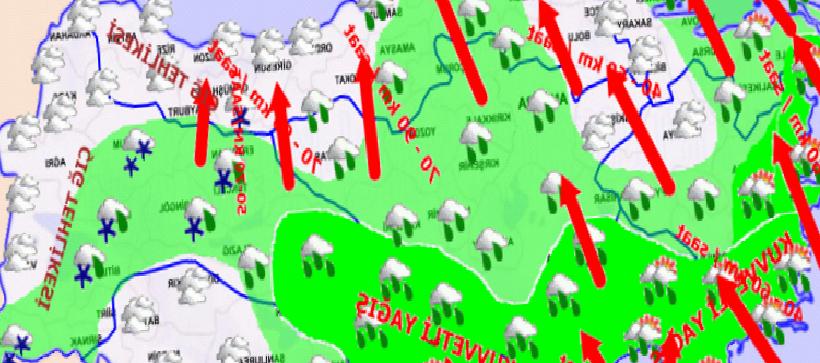 Meteoroloji Uyarısı: Şiddetli Sağanak ve Fırtına Kapıda