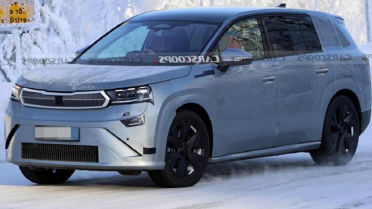 Skoda'nın Dev Elektrikli SUV Modeli Peaq Testte Görüntülendi: İşte Tasarımı!