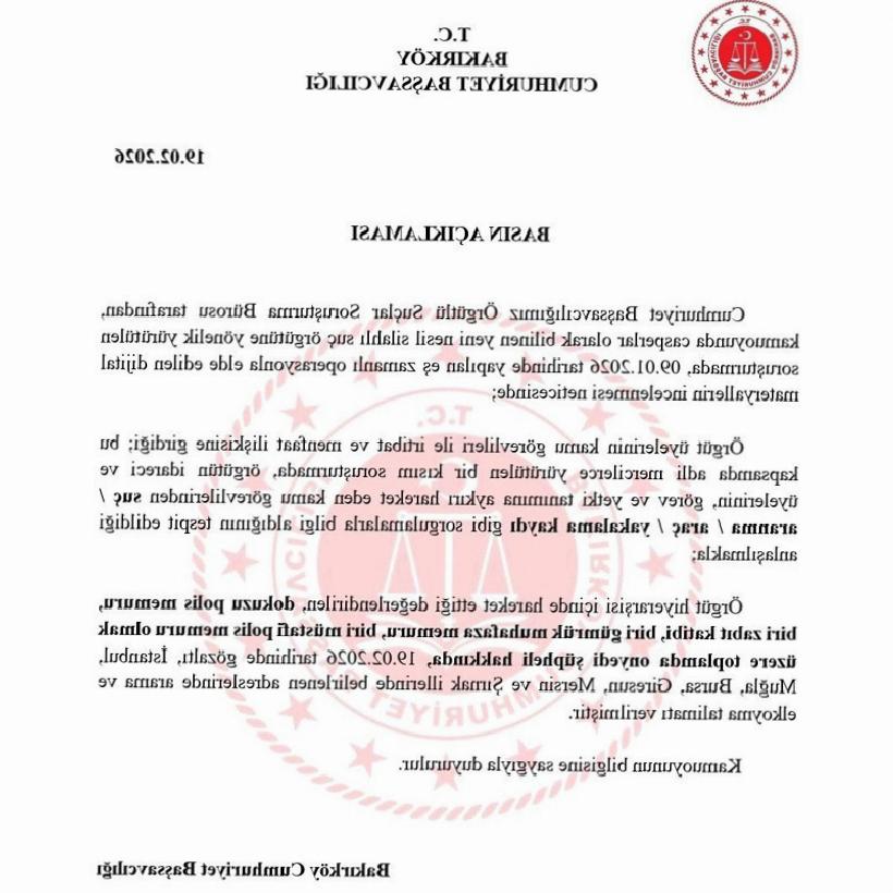 Son Dakika: Suç Örgütlerine Bilgi Sızdıranlara Yönelik Operasyon—9 Polis, 17 Şüpheli için Gözaltı Kararı