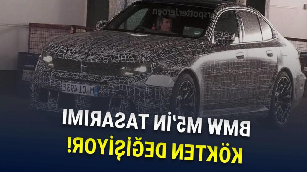 BMW M5’in Ya Çok Sevip Ya da Tamamen Nefret Edeceğiniz Yeni Tasarımı Ortaya Çıktı