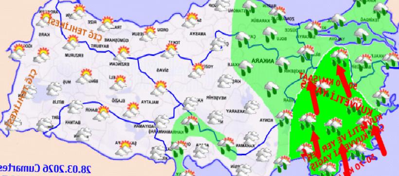 Ege ve Akdeniz'de Şiddetli Yağış ve Fırtına Alarmı: Etkileri Hızla Yaklaşıyor