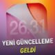 ios 2631 guncellemesi yayimlandi yenilikler ve degisiklikler nelere dikkat ediyor pQGVhDms 80x80