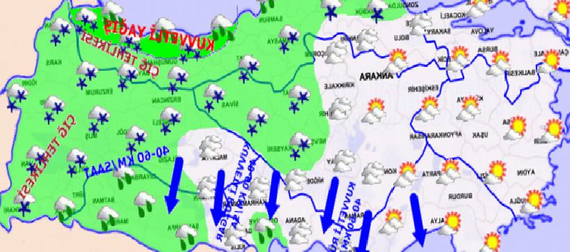 Meteoroloji’den Kritik Uyarı: Birçok Bölge İçin Kar ve Sağanak Diyetiyle Gelen Hava Olayı