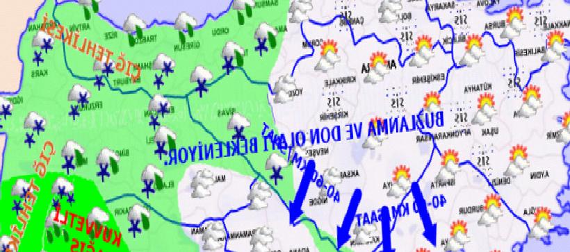 Meteoroloji'den Kuvvetli Yağış Uyarısı ve Sıcaklıkların Düşmesiyle GelenSoğuk Havası Başlıyor