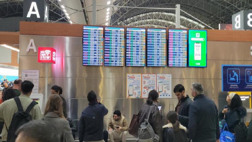 Sabiha Gökçen Havalimanı’nda Hava Engeli: 127 Uçuş İptali
