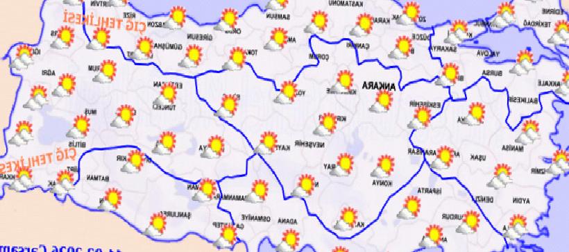 Türkiye Genelinde Yağış Yok: Batıda Sıcaklık Artıyor, Doğuda Don ve Çığ Uyarısı