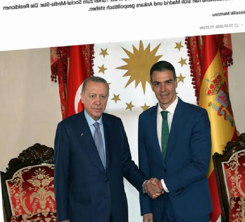 Türkiye ve İspanya Arasındaki Dikkat Çeken Yakınlaşma: Avrupa Basınından Yankılar