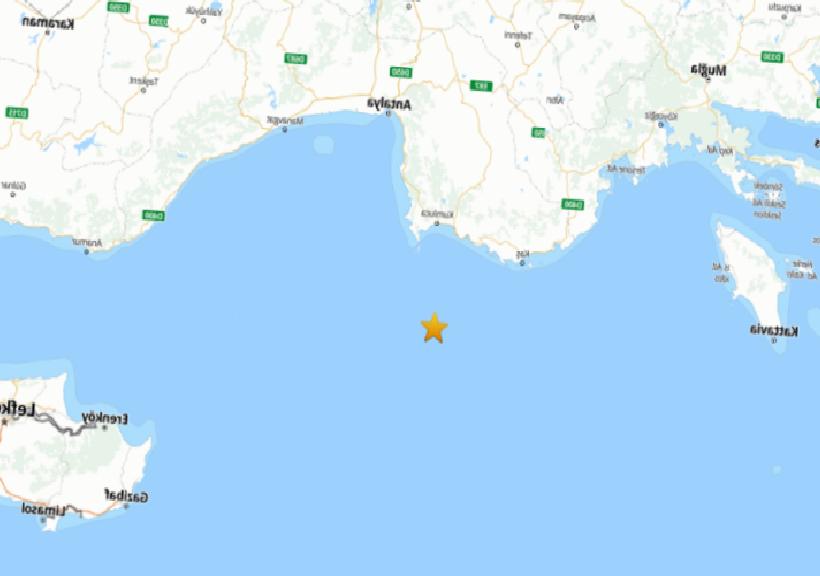 Antalya'da 4,7 Büyüklüğünde Deprem: Son Dakika