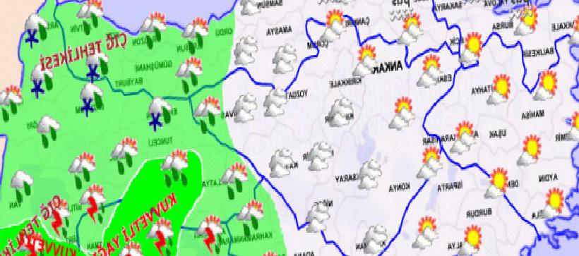 Çok Sayıda İl İçin Kuvvetli Sağanak Uyarısı: Yurt Genelinde Etkili Olacak