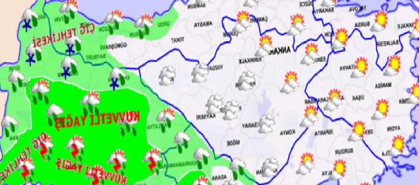 Çok Sayıda İl İçin Kuvvetli Sağanak Uyarısı: Yurt Genelinde Etkili Olacak