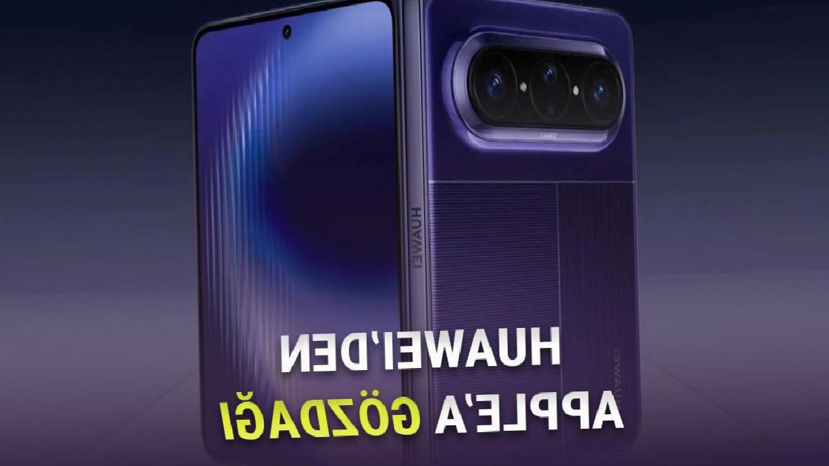 Geç Kalan Katlanabilir: İlk Geniş Ekranlı Telefon Huaweiden Geliyor