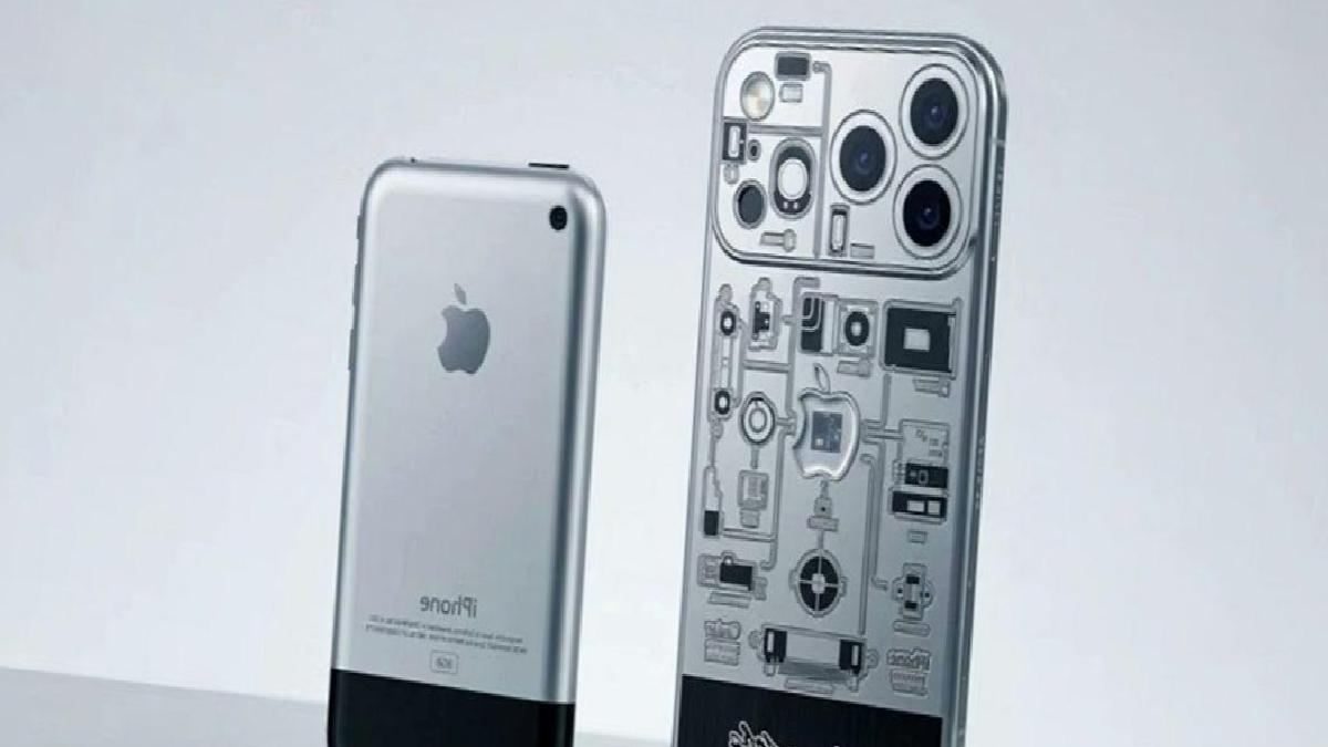 İşte Arkasında iPhone 2G Anakartı Bulunan 480 Bin TL'lik iPhone 17 Pro: Karşınızda iPhone 2007