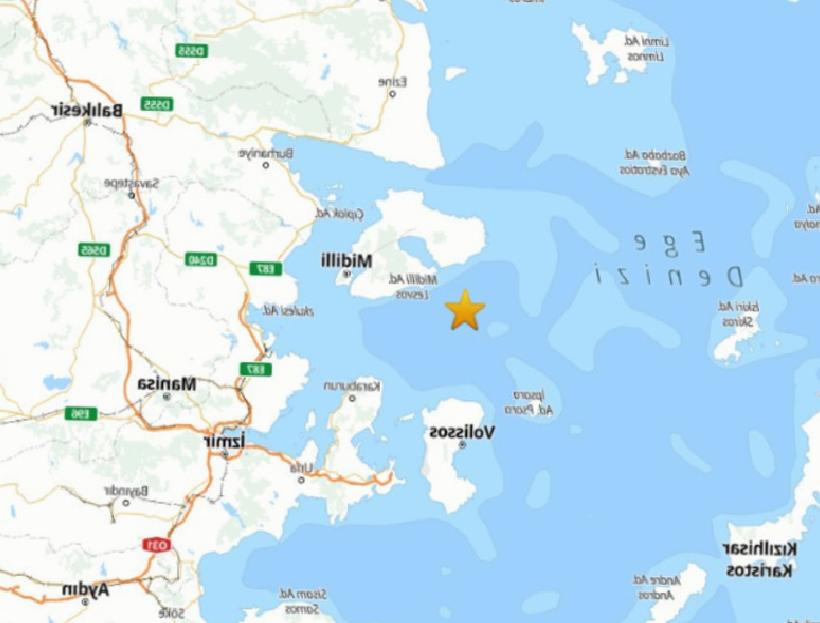 İzmir Açıklarında Korkutan Deprem Son Dakika