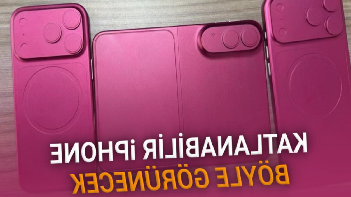 Katlanabilir iPhone Maketi Ortaya Çıktı: İşte Böyle Görünecek