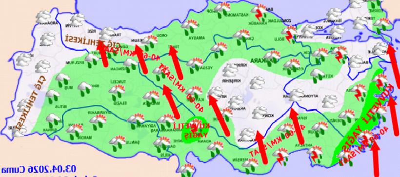 Meteorolojiden Sağanak Uyarısı: Yurdun Tamamını Sarmalayacak Yaygın Yağışlar Önemli Uyarı