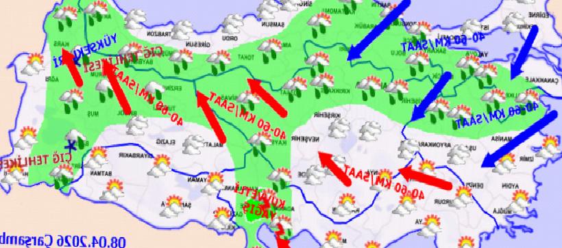 Meteorolojiden Uyarı: Sağanak ve Don Etkili Hava Durumu Uyarısı
