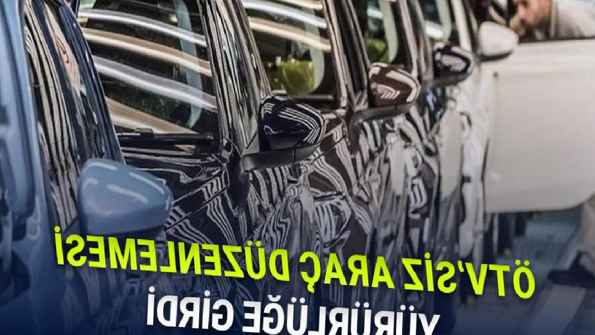 ÖTV'siz Araç Alımıyla İlgili Düzenleme Resmen Yürürlüğe Girdi: Peki Neler Değişti?