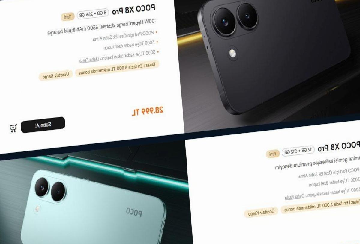 POCO X8 Pro ve POCO X8 Pro Max Türkiye’de Satışa Sunuldu: Özellikler ve Fiyatlar