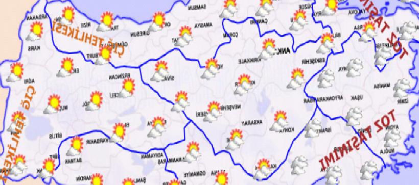 Türkiye Genelinde Sıcaklıklar 6 Derece Artacak: Toz Taşınımı Uyarısı