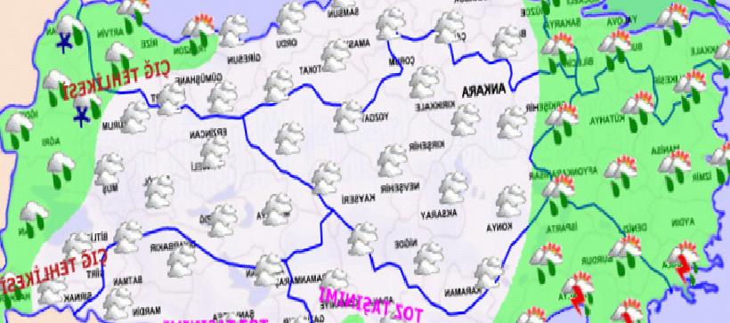 Türkiye Genelinde Yağış Alarmı: Ege’de Kuvvetli Sağanak Bekleniyor