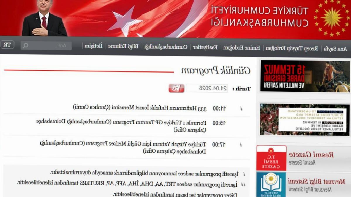 Türkiye GP: Cumhurbaşkanı Tarafından Tanıtılan Formula 1 Tanıtımını Bugün Yayınlıyor