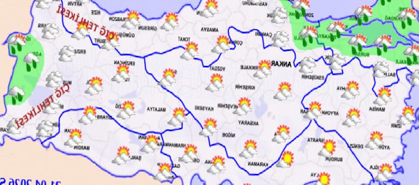 Yurt Genelinde Sağanak Alarmı: Marmara ve Karadeniz’de Kuvvetli Yağış Etkili Olacak
