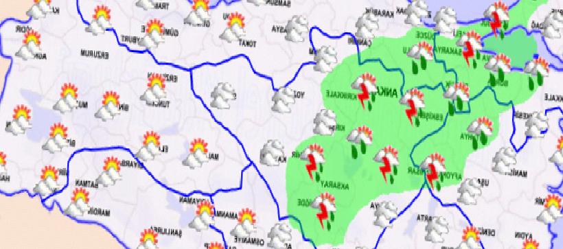 Meteoroloji’den Kuvvetli Sağanak Yağış Uyarısı: Dört Bölgeye Dikkat